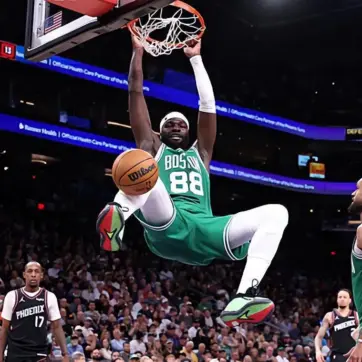 Queta Powers Celtics to Dominant Suns Victory